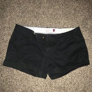 Black shorts